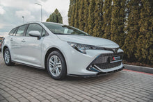 Laden Sie das Bild in den Galerie-Viewer, Maxton Design Front Ansatz passend für V.1 Toyota Corolla XII Touring Sports/ Hatchback schwarz Hochglanz