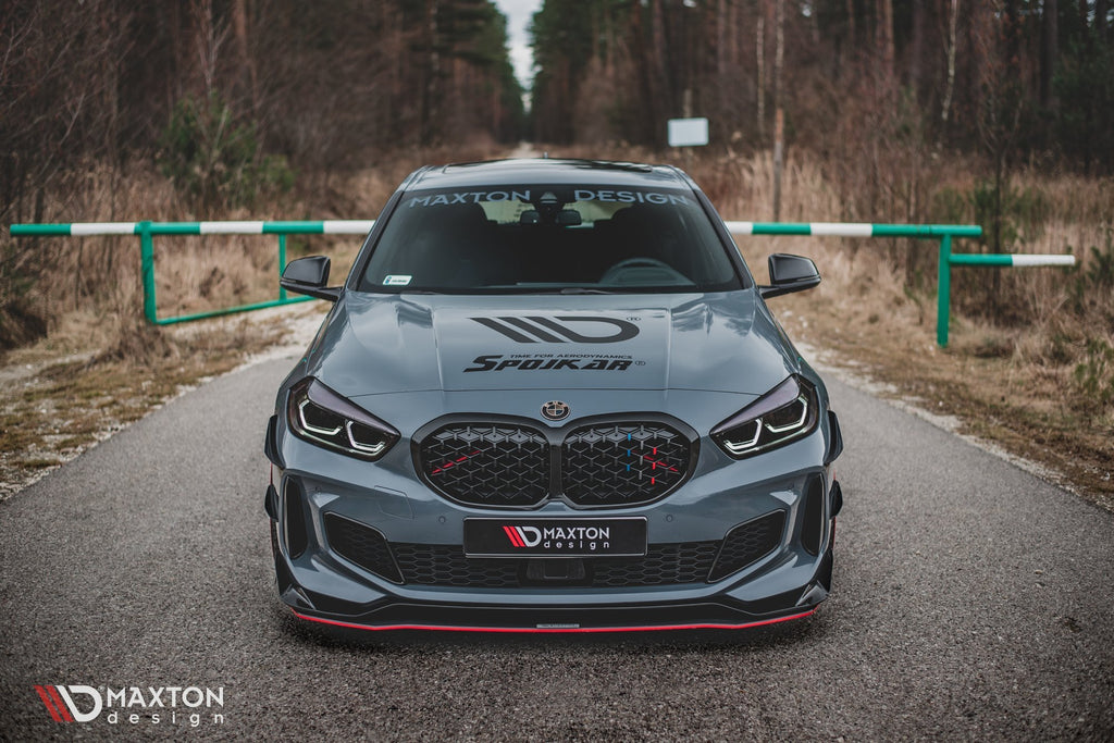 Maxton Design Stoßstangenflügel vorne (Canards) BMW 1er F40 M-Paket / M135i