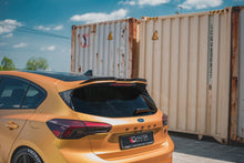 Laden Sie das Bild in den Galerie-Viewer, Maxton Design Spoiler CAP passend für V2 Ford Focus ST Mk4 schwarz Hochglanz