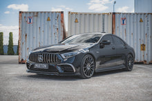 Laden Sie das Bild in den Galerie-Viewer, Maxton Design Seitenschweller Ansatz passend für Mercedes-Benz CLS AMG-Line C257 schwarz Hochglanz