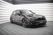 Laden Sie das Bild in den Galerie-Viewer, Maxton Design Seitenschweller Ansatz für BMW 1er F20 schwarz Hochglanz