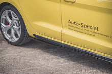Laden Sie das Bild in den Galerie-Viewer, Maxton Design Seitenschweller Ansatz passend für Audi A1 S-Line GB schwarz Hochglanz