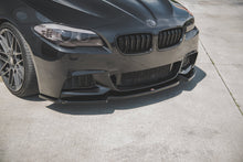 Laden Sie das Bild in den Galerie-Viewer, Maxton Design Front Ansatz V.3 für BMW 5er F10/F11 M-Paket schwarz Hochglanz