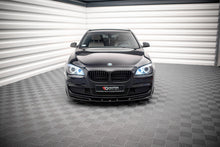 Laden Sie das Bild in den Galerie-Viewer, Maxton Design Front Ansatz V.2 für BMW 7 M-Paket F01 schwarz Hochglanz