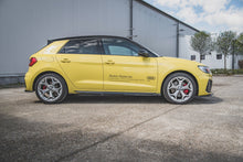 Laden Sie das Bild in den Galerie-Viewer, Maxton Design Seitenschweller Ansatz passend für Audi A1 S-Line GB schwarz Hochglanz