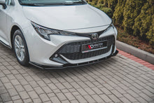 Laden Sie das Bild in den Galerie-Viewer, Maxton Design Front Ansatz passend für V.1 Toyota Corolla XII Touring Sports/ Hatchback schwarz Hochglanz