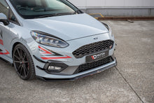 Laden Sie das Bild in den Galerie-Viewer, Maxton Design Front Ansatz passend für V.5 Ford Fiesta Mk8 ST / ST-Line schwarz Hochglanz
