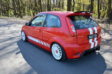 Laden Sie das Bild in den Galerie-Viewer, Maxton Design Seitenschweller Ansatz passend für Ford Fiesta ST Mk6 schwarz Hochglanz
