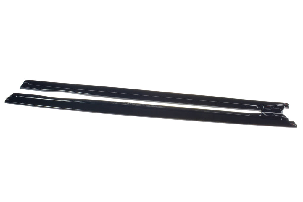 Maxton Design Seitenschweller Ansatz passend für Audi SQ5/Q5 S-line MkII schwarz Hochglanz
