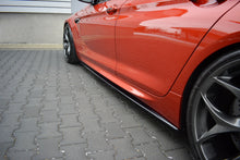 Laden Sie das Bild in den Galerie-Viewer, Maxton Design Seitenschweller Ansatz passend für BMW M6 GRAN COUPE schwarz Hochglanz