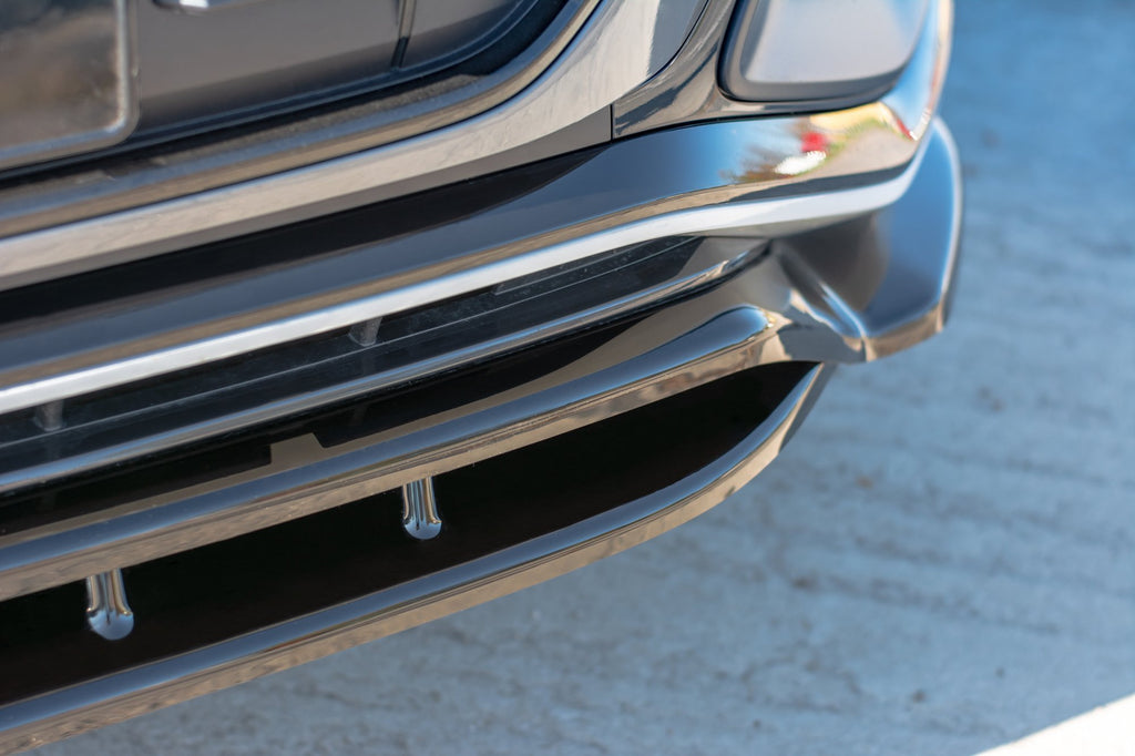Maxton Design Front Ansatz passend für  Audi Q8 S-line schwarz Hochglanz