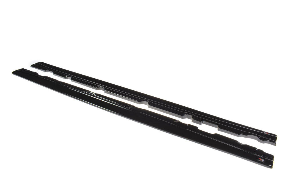 Maxton Design Seitenschweller Ansatz passend für Ford Focus ST / ST-Line Mk4 schwarz Hochglanz