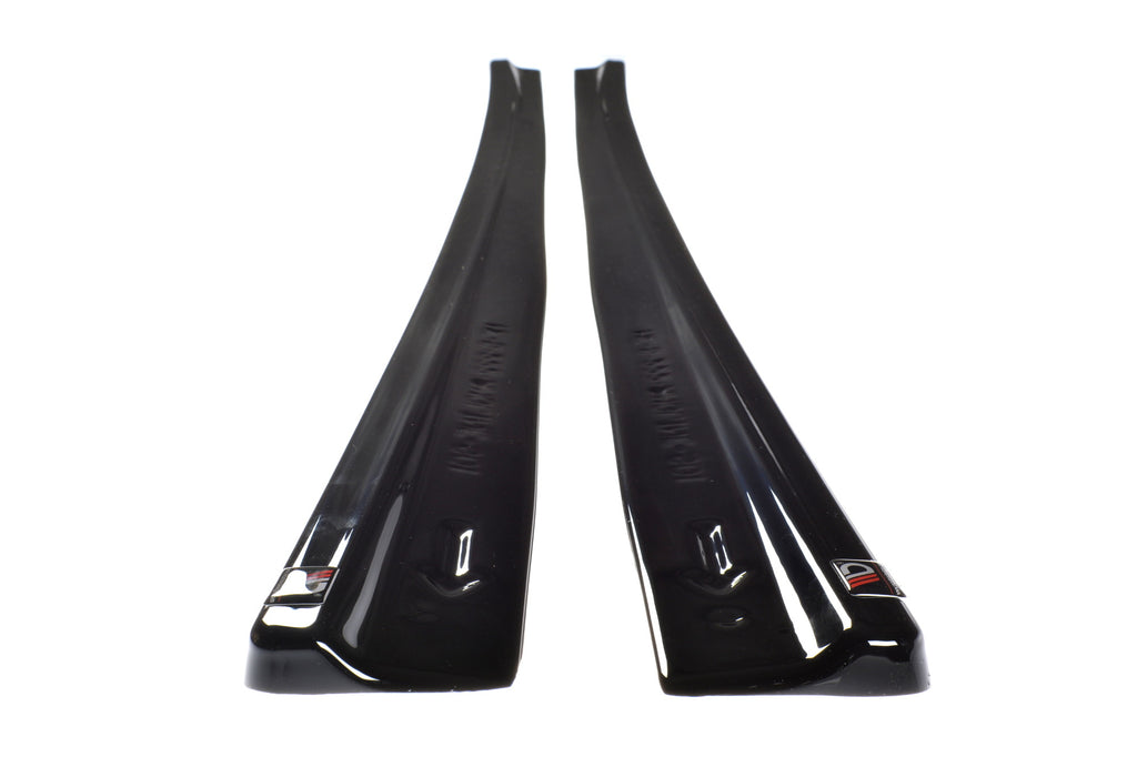 Maxton Design Seitenschweller Ansatz passend für Mercedes S-KLASSE AMG-LINE W222 schwarz Hochglanz