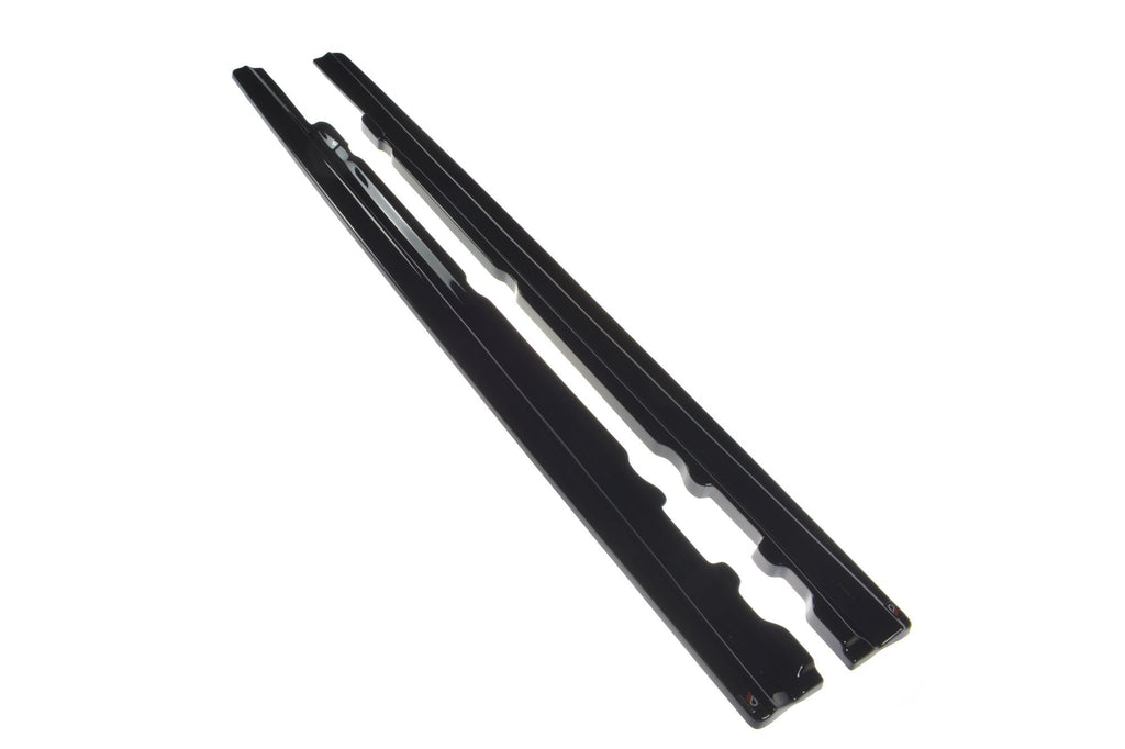 Maxton Design Seitenschweller Ansatz passend für Mercedes-Benz E43 AMG / AMG-Line W213 schwarz Hochglanz