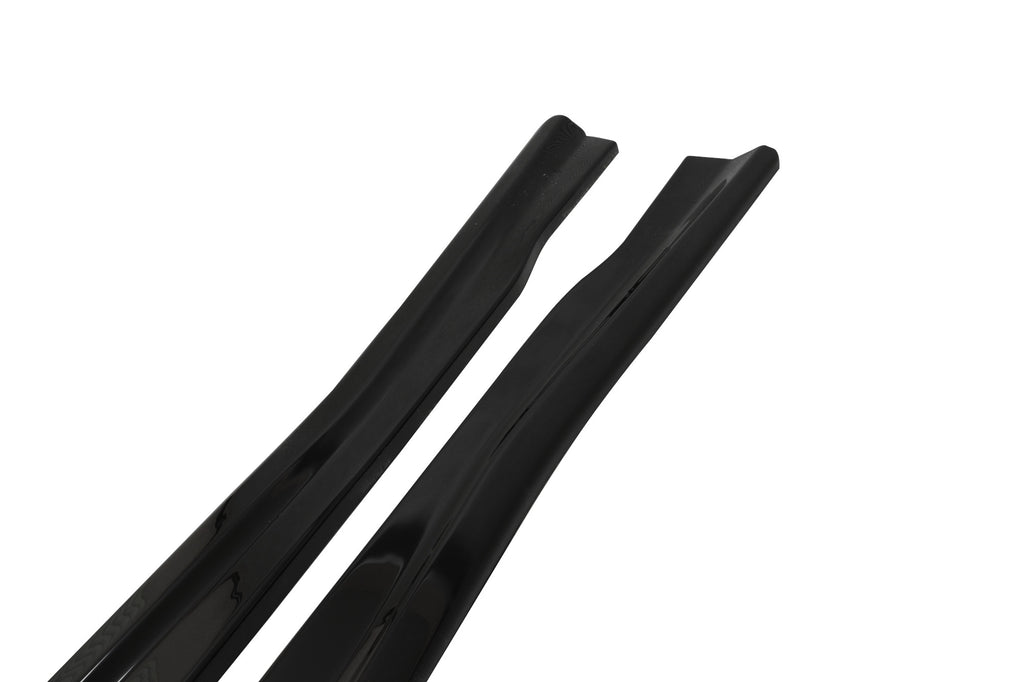 Maxton Design Seitenschweller Ansatz passend für Mercedes E63 AMG W212  schwarz Hochglanz