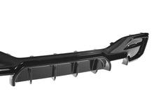 Laden Sie das Bild in den Galerie-Viewer, Maxton Design Diffusor Heck Ansatz passend für Bmw 1 F20/ F21 Facelift M-Power schwarz Hochglanz