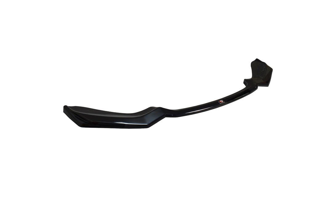 Maxton Design Front Ansatz passend für V.2 BMW 1er F20/F21 M-Power schwarz Hochglanz