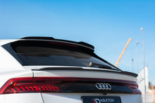Laden Sie das Bild in den Galerie-Viewer, Maxton Design Spoiler CAP passend für V.2 Audi Q8 S-line schwarz Hochglanz