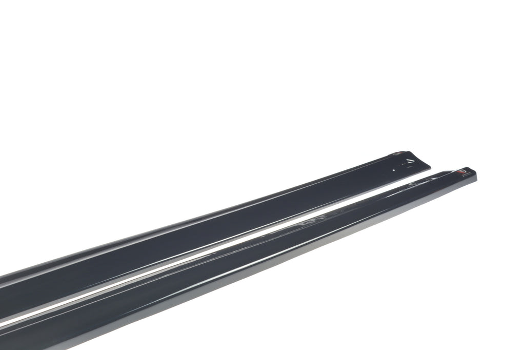 Maxton Design Seitenschweller Ansatz passend für Mercedes-Benz E-Klasse W213 Coupe (C238) AMG-Line schwarz Hochglanz