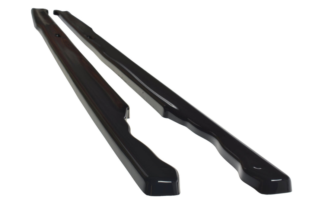Maxton Design Seitenschweller Ansatz passend für Volkswagen Passat R-Line B8 schwarz Hochglanz