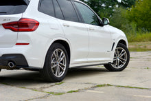 Laden Sie das Bild in den Galerie-Viewer, Maxton Design Seitenschweller Ansatz passend für BMW X3 G01 M Paket schwarz Hochglanz