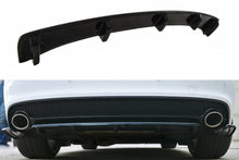 Laden Sie das Bild in den Galerie-Viewer, Maxton Design Mittlerer Diffusor Heck Ansatz passend für AUDI A5 S-LINE Facelift DTM LOOK schwarz Hochglanz