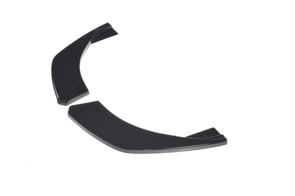 Maxton Design Heck Ansatz Flaps Diffusor passend für Audi Q8 S-line schwarz Hochglanz