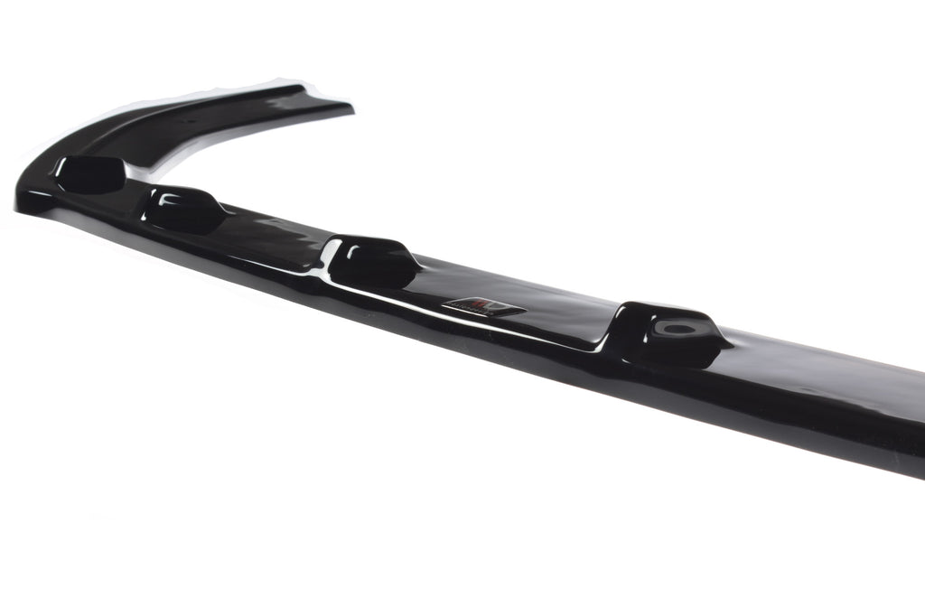 Maxton Design Front Ansatz passend für V.1 Audi RS3 8V FL Limousine schwarz Hochglanz