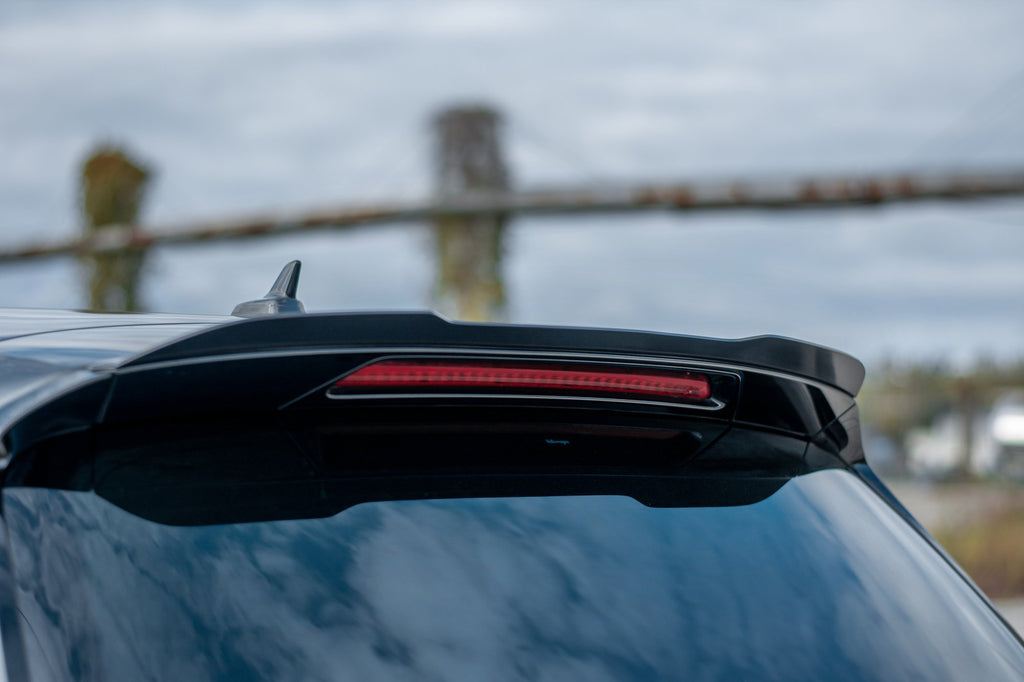 Maxton Design Spoiler CAP passend für Volkswagen Passat R-Line B8 schwarz Hochglanz