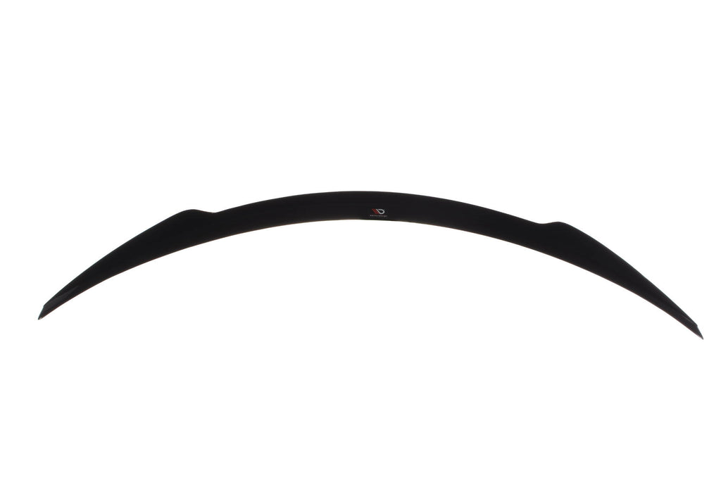 Maxton Design Spoiler CAP passend für MERCEDES- BENZ C-KLASSE W205 COUPE AMG-LINE schwarz Hochglanz