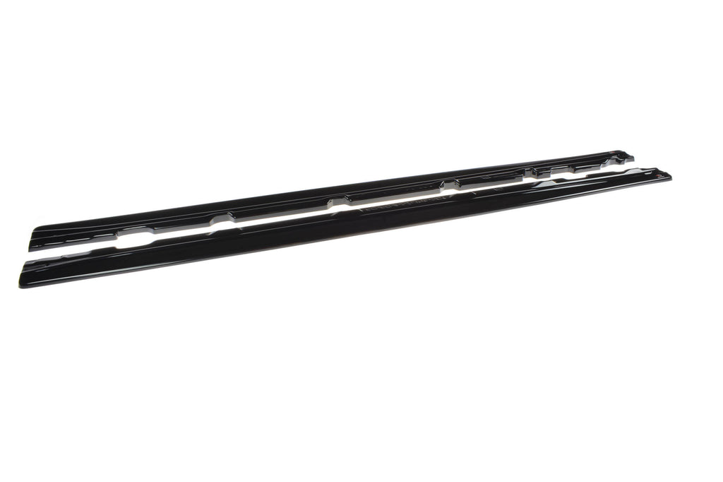 Maxton Design Seitenschweller Ansatz passend für Ford Focus ST / ST-Line Mk4 schwarz Hochglanz