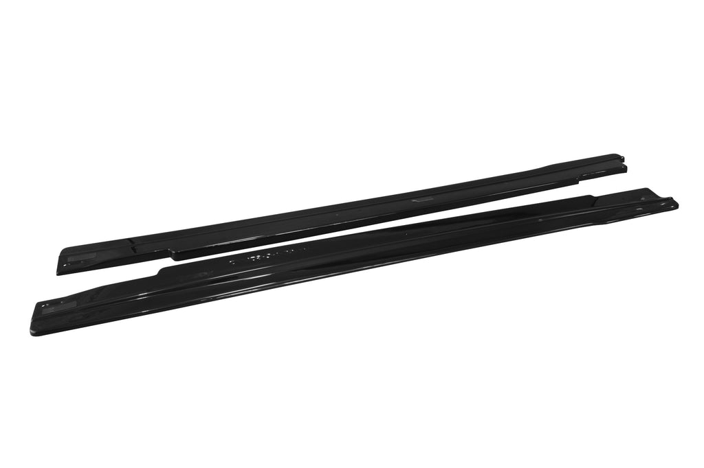 Maxton Design Seitenschweller Ansatz passend für HYUNDAI GENESIS COUPE MK.1 schwarz Hochglanz