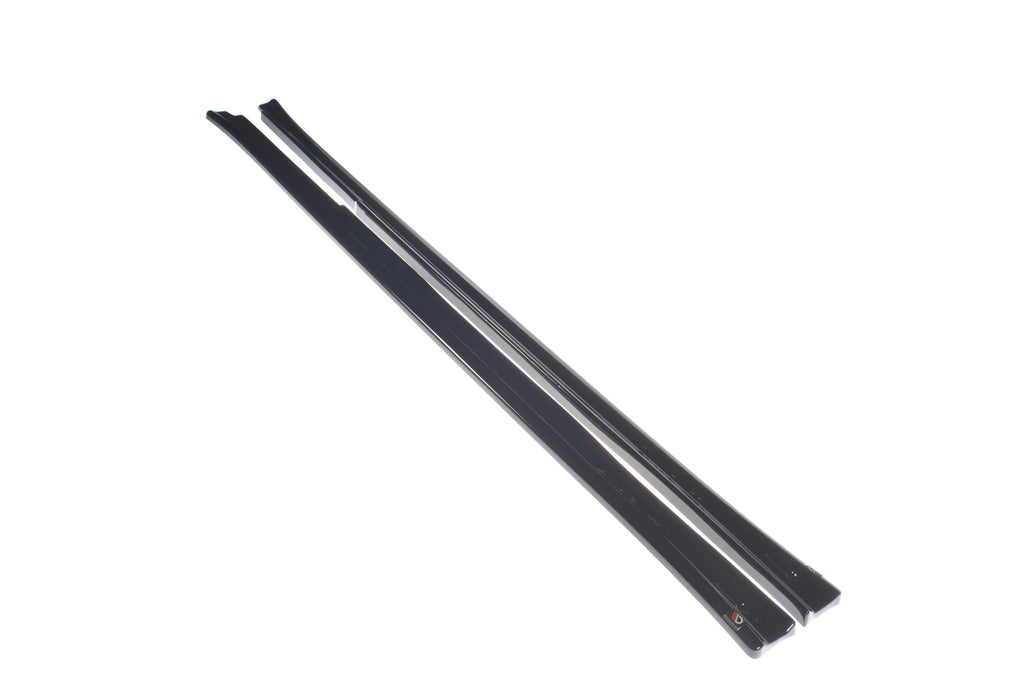 Maxton Design Seitenschweller Ansatz passend für BMW X3 G01 M Paket schwarz Hochglanz