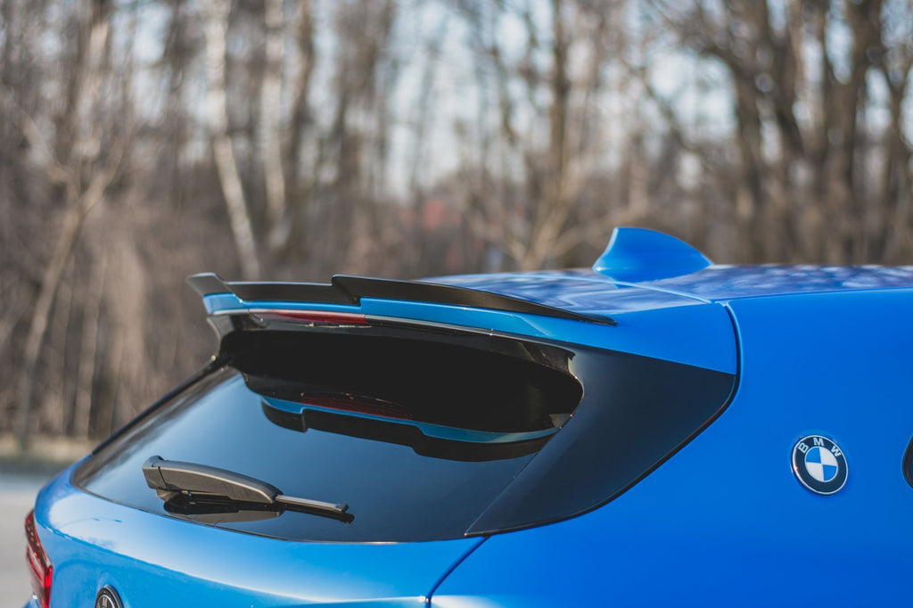 Maxton Design Spoiler CAP passend für BMW X2 F39 M-Paket schwarz Hochglanz