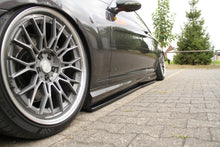 Laden Sie das Bild in den Galerie-Viewer, Maxton Design Seitenschweller Ansatz passend für MERCEDES CL 500 C216 AMGLINE schwarz Hochglanz