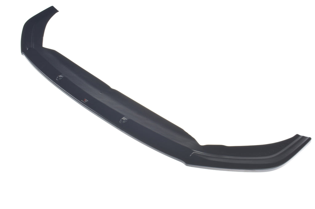 Maxton Design Front Ansatz passend für V.1 VW POLO MK6 GTI schwarz Hochglanz