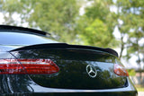 Maxton Design Spoiler CAP passend für Mercedes-Benz E-Klasse W213 Coupe (C238) AMG-Line schwarz Hochglanz