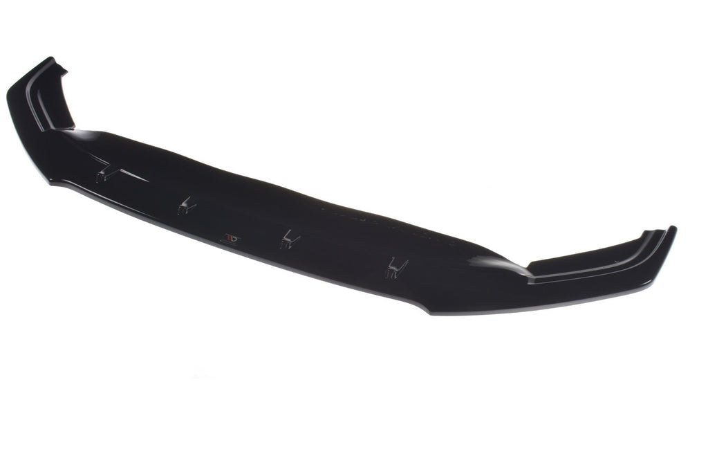 Maxton Design Front Ansatz passend für V.1 Volkswagen Passat R-Line B8 schwarz Hochglanz