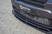 Laden Sie das Bild in den Galerie-Viewer, Maxton Design Front Ansatz passend für  BMW X5 E70 Facelift M Paket schwarz Hochglanz