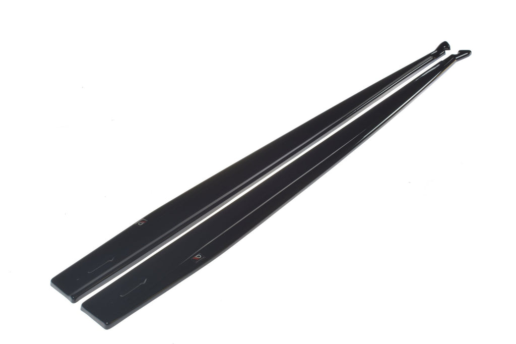 Maxton Design Seitenschweller Ansatz passend für V.1 Toyota Supra Mk5 schwarz Hochglanz