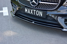 Laden Sie das Bild in den Galerie-Viewer, Maxton Design Front Ansatz passend für V.2 Mercedes-Benz E-Klasse W213 Coupe (C238) AMG-Line schwarz Hochglanz