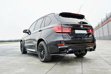 Laden Sie das Bild in den Galerie-Viewer, Maxton Design Seitenschweller Ansatz passend für BMW X5 F15 M50d schwarz Hochglanz