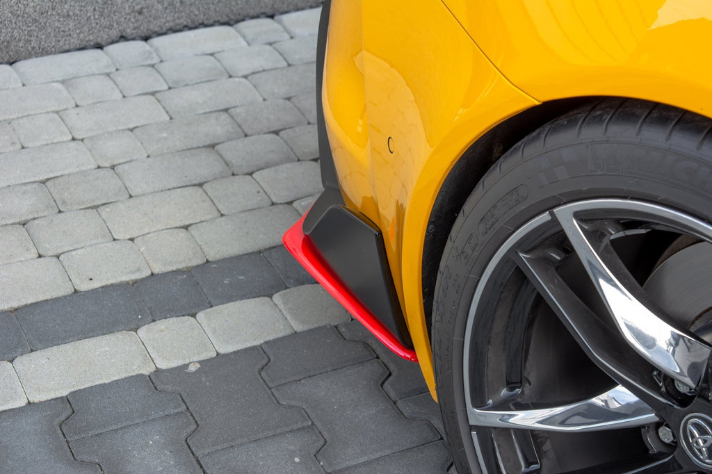 Maxton Design Heck Ansatz Flaps Diffusor passend für V.2 Toyota Supra Mk5