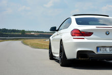 Laden Sie das Bild in den Galerie-Viewer, Maxton Design Seitenschweller Ansatz passend für BMW 6er F13 M Paket schwarz Hochglanz
