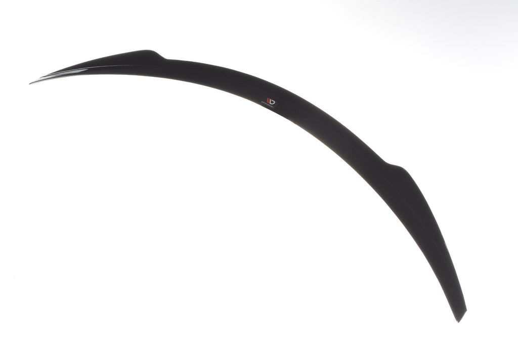 Maxton Design Spoiler CAP passend für MERCEDES- BENZ C-KLASSE W205 COUPE AMG-LINE schwarz Hochglanz