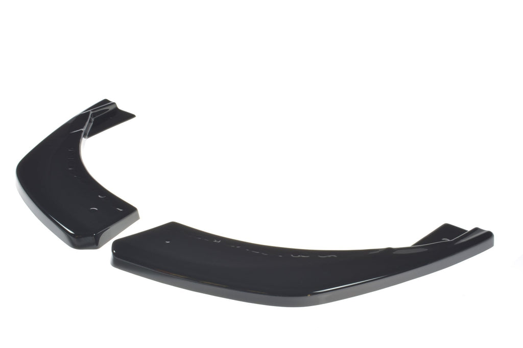 Maxton Design Heck Ansatz Flaps Diffusor passend für Audi Q8 S-line schwarz Hochglanz