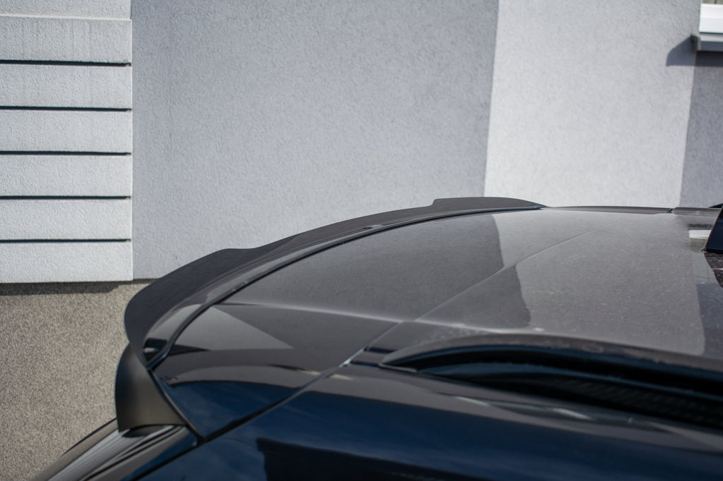Maxton Design Spoiler CAP passend für BMW X5 E70 Facelift M Paket schwarz Hochglanz
