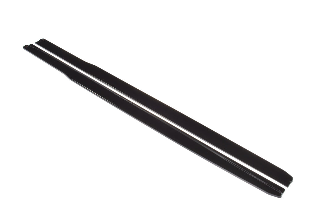 Maxton Design Seitenschweller Ansatz passend für V.3 Ford Focus ST / ST-Line Mk4 schwarz Hochglanz