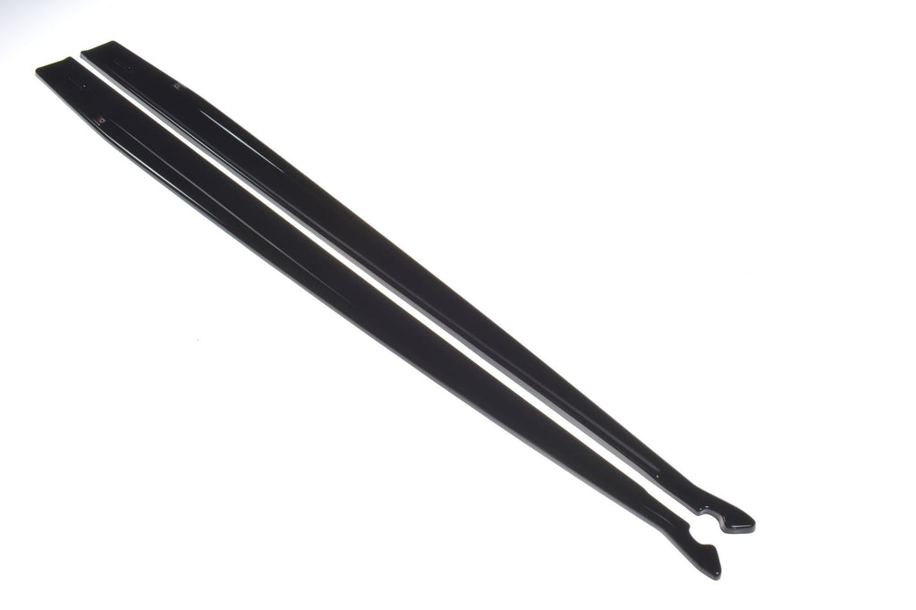 Maxton Design Seitenschweller Ansatz passend für V.1 Toyota Supra Mk5 schwarz Hochglanz