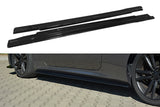 Maxton Design Seitenschweller Ansatz passend für HYUNDAI GENESIS COUPE MK.1 schwarz Hochglanz